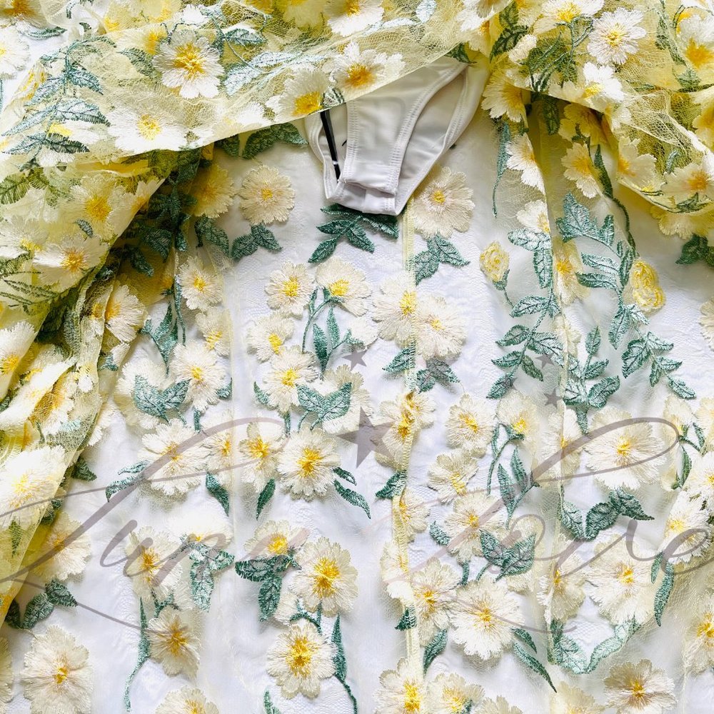 FOR LOVE & LEMONS Carson Midi Daisy Dress (size XS, S & M) NWT - Picture 7 of 13